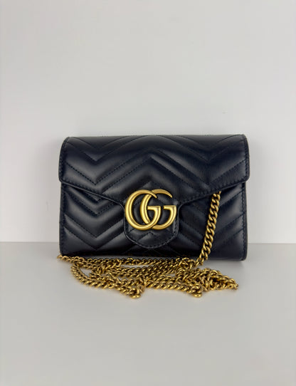 Gucci GG Marmont Chain Wallet